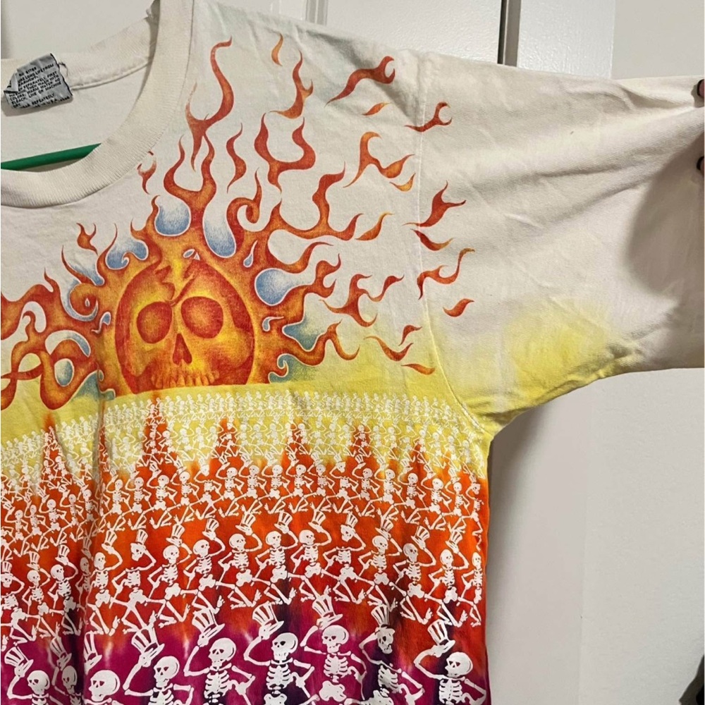 Grateful Dead-Dancing Skeletons 1992 L - Picture 6 of 8